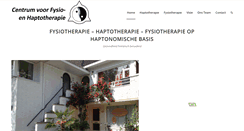 Desktop Screenshot of fysiotherapie-haptotherapie.nl